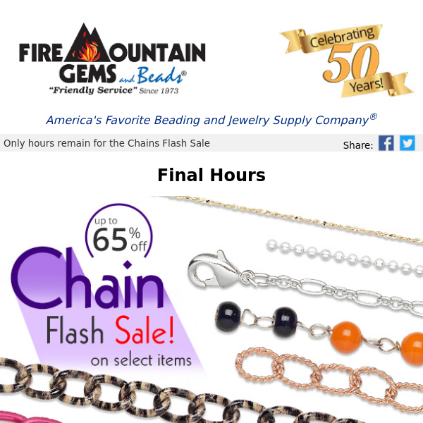 Jewelry Chain - Fire Mountain Gems and Beads