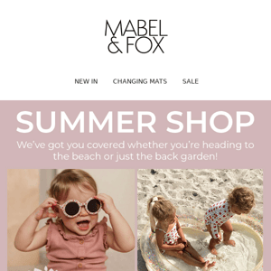 Our Summer Shop is OPEN 🏖️