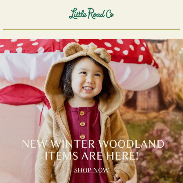 New Winter Woodland items are now LIVE!