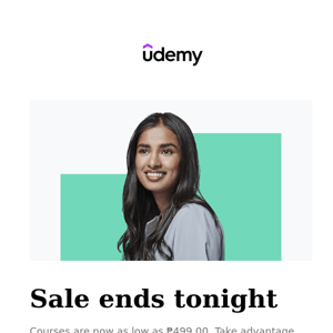 Shop this sale — it ends today