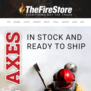 Fire Axes - In Stock & Ready To Ship!