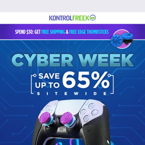 CYBER DEALS EXTENDED! Up to 65% off + Free Gift