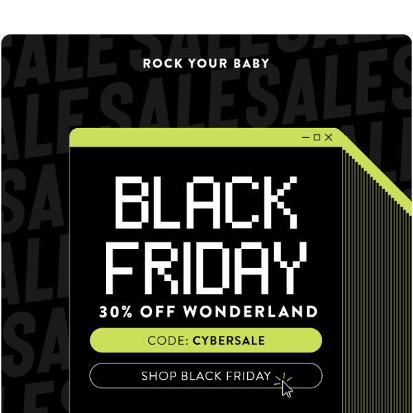 Take 30% Off for Black Friday