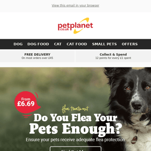 Easy Flea-sy Parasites Protection From £6.69