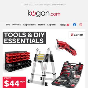 🧰 Tradie Tools & DIY Essentials from Just $44.99!*