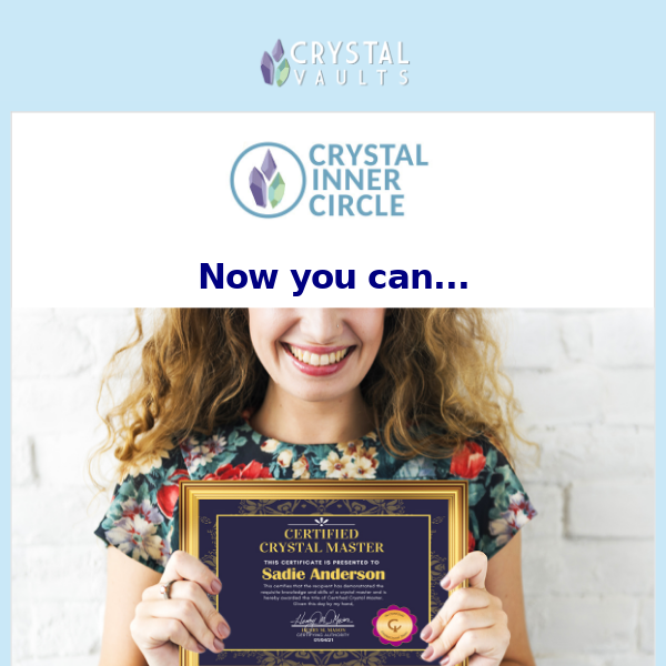 Exclusive VIP Invitation to Unlock Crystal Mastery!