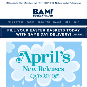 April Showers of Savings: Get 35% Off Pre-Orders