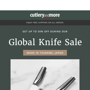 Global Knife Sale – Made in Japan