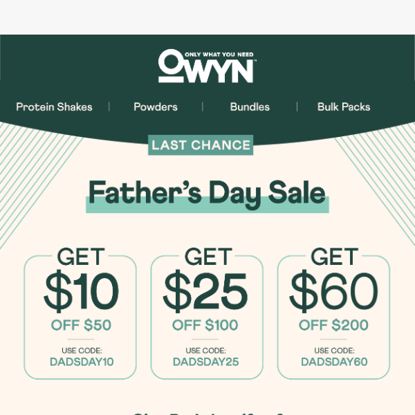LAST CHANCE: The Clock is Ticking on OWYN Savings 😯