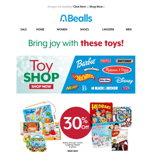 Bring joy with these toys!