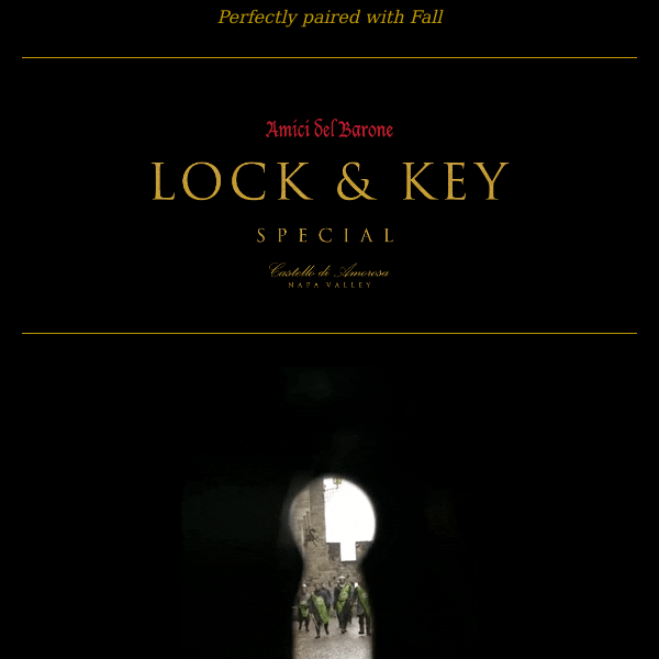Lock & Key Special 🔒🗝️🏰