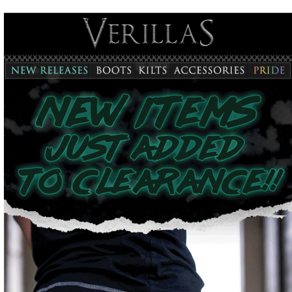 Verillas Summer Turbo Clearance Begins Now!