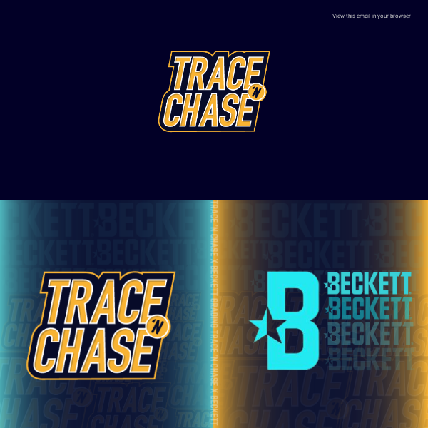 💥 Beckett arrives in Europe with Trace 'n Chase!