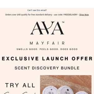 Discover the Ava Mayfair Range 💚