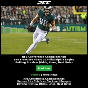 Conference Championship Betting Guide, DFS Plays, SNF