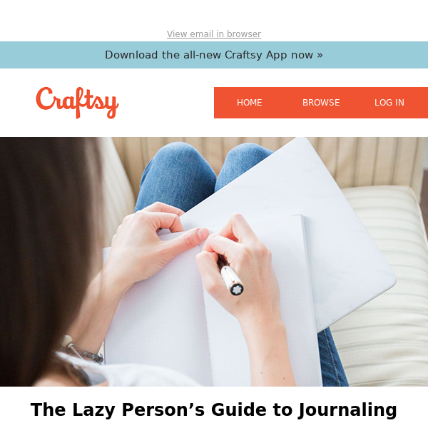 The Lazy Person’s Guide to Journaling