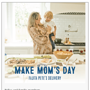 Mother's Day Reminder (you're welcome, gents)