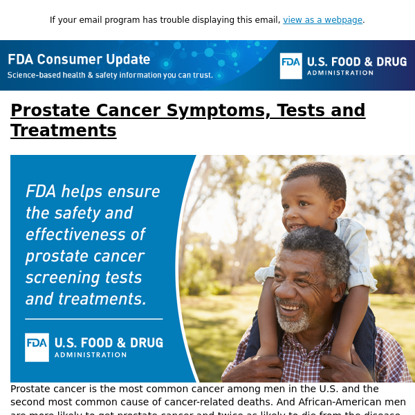 Prostate Cancer Symptoms, Tests and Treatments