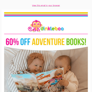 60% Off Adventure Books