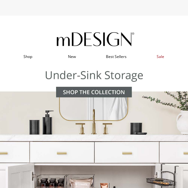 🚿📦 Discover clever under sink storage