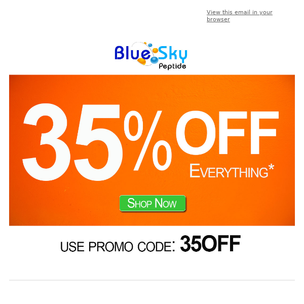 35% off everything