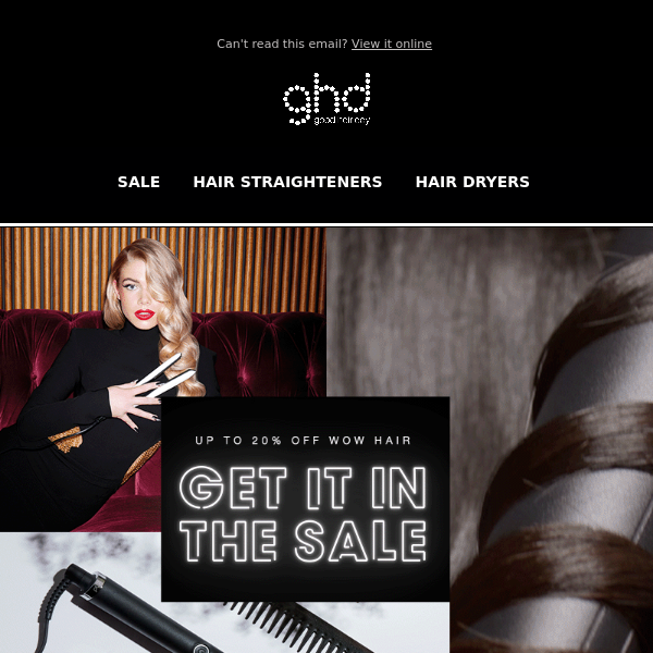 ghd Chronos Hair Straightener - Black, Free US Shipping