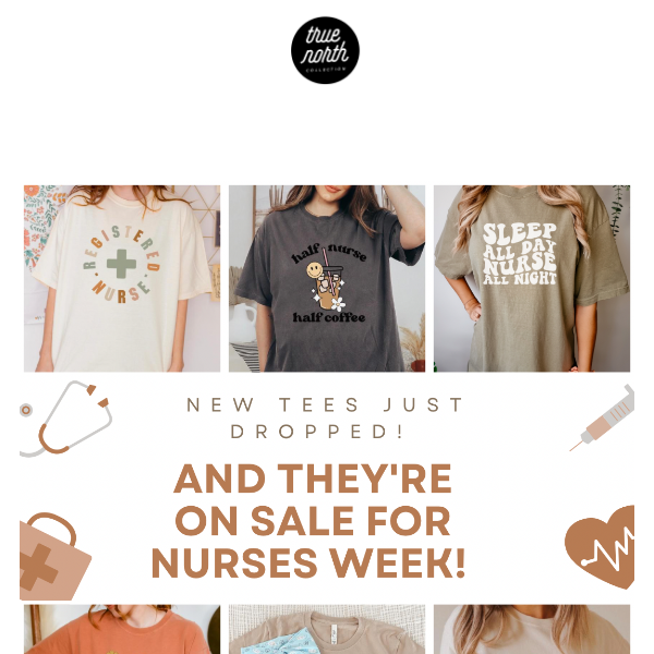 NEW NURSE MERCH (and it's on SALE!) 💉💊🩺