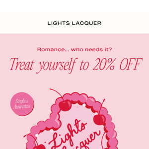 Love yourself with 20% OFF