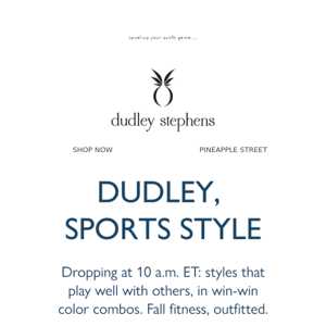 Dropping now: Sporty Dudleys