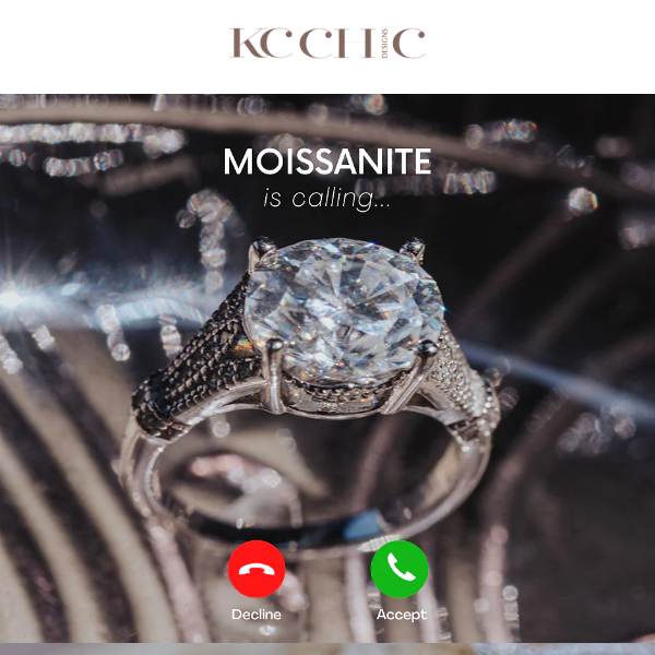 MOISSANITE IS CALLING.... ☎️