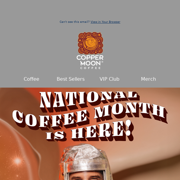 National Coffee Month! Save 20%