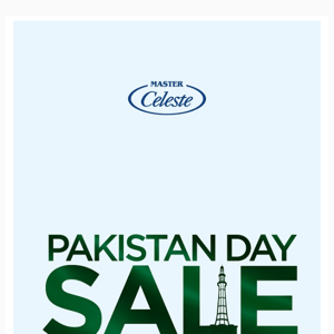 Pakistan Day Sale is Live Now!