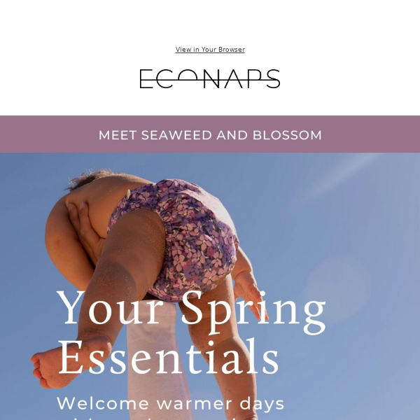 Discover Spring's New Icons: Seaweed & Blossom: