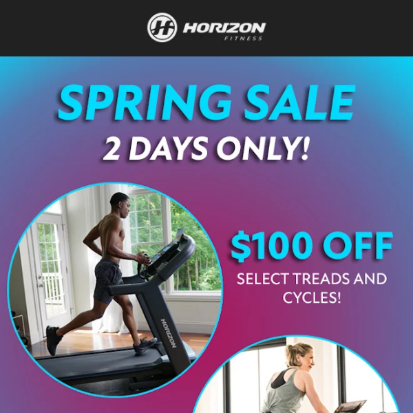 Step into spring with unbeatable deals on fitness equipment! 💪🌸