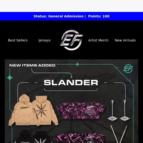 SLANDER Merchandise Shop – Slander Merchandise