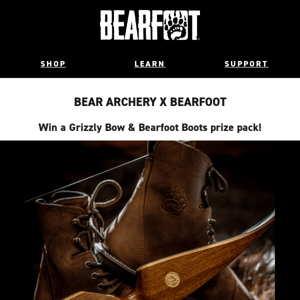 🚨 GIVEAWAY: Bear Archery & Bearfoot 🚨