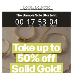 2MRW: Save up to 50% on solid gold