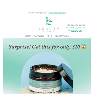 $10 body scrubs, perfect for the holiday season! 💚♥️💚