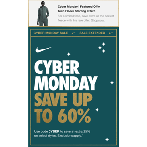 Let’s keep the Cyber savings going 🎊