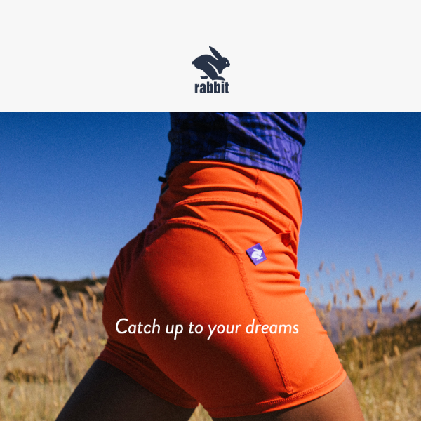 Power your fastest days in fitted shorts - Run In Rabbit