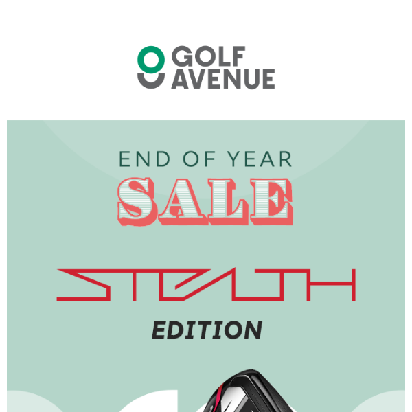 Save on Used Stealth Items* this End of Year Sale