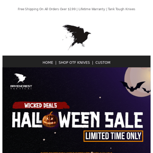 🎃 Trick or Treat Yourself: 31% Off + Special Halloween Knives Await!
