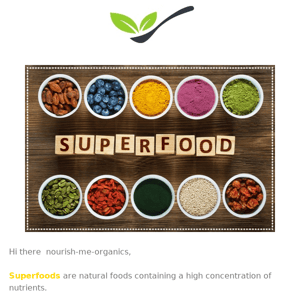 What are Superfoods? 🍎🍇🍏