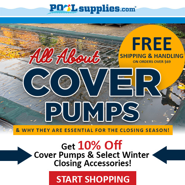 The cover pump sale is ON!