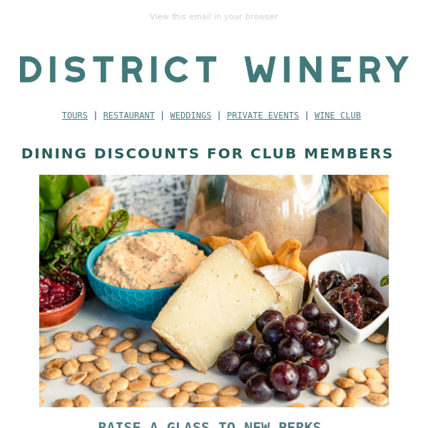 Raise a Glass for New Wine Club Perks🍷