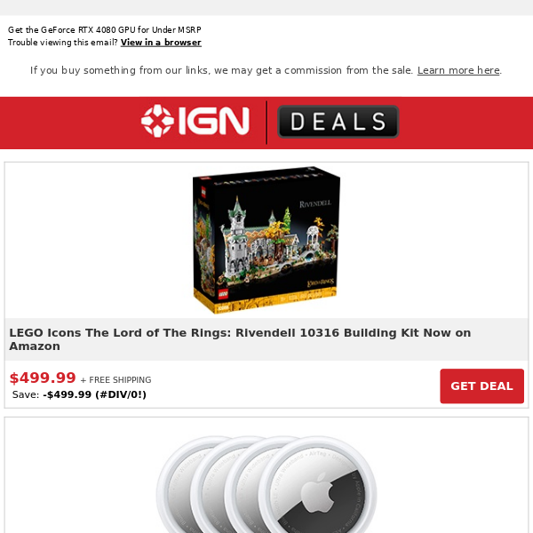 LEGO Lord of the Rings Rivendell Set Is Now Available at  - IGN