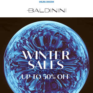 Winter Sales Start NOW Baldinini