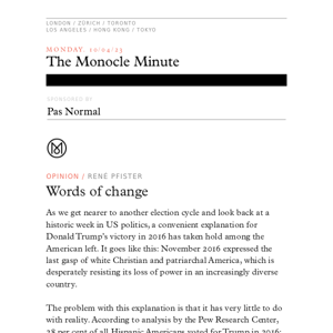 The Monocle Minute – Thursday 30 March 2023 - monocle.com