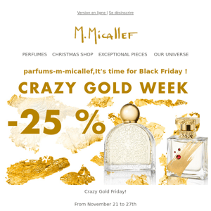 Crazy gold Week on all !