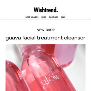 [New] glow gel like texture cleanser🫧